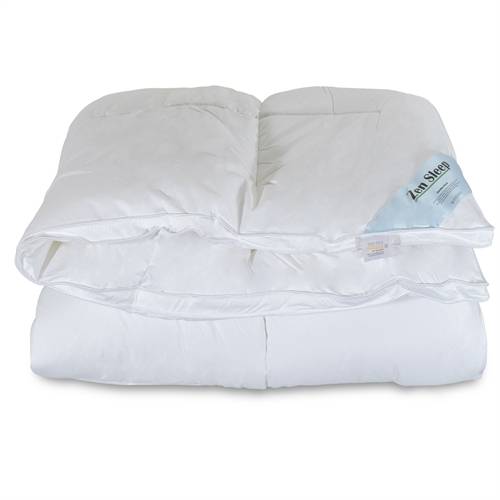 Helårstäcke - Allergivänligt dunfibertäcke - Fibertäcke från Zen Sleep