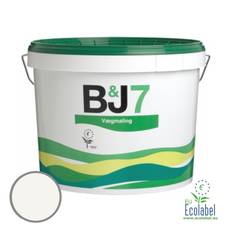 B&J Acryl vægmaling glans 7 Iglo hvid 10L