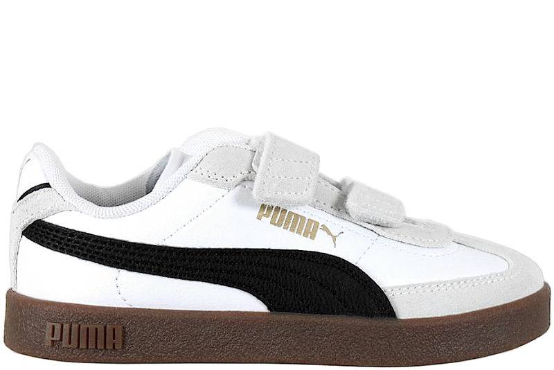 Puma club ii era v ps sneakers i hvidt glat skind str. 28