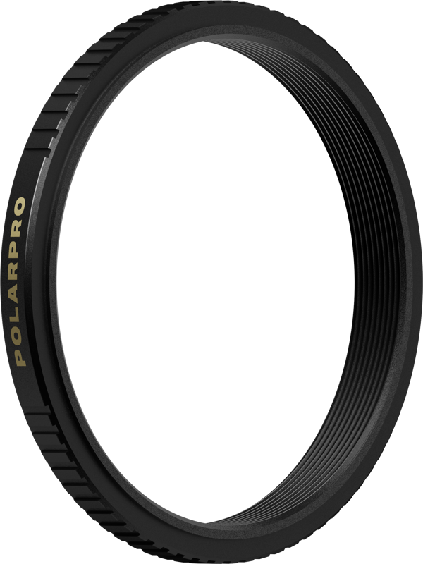 PolarPro Fuji X100 Filter Adapter 49mm Black