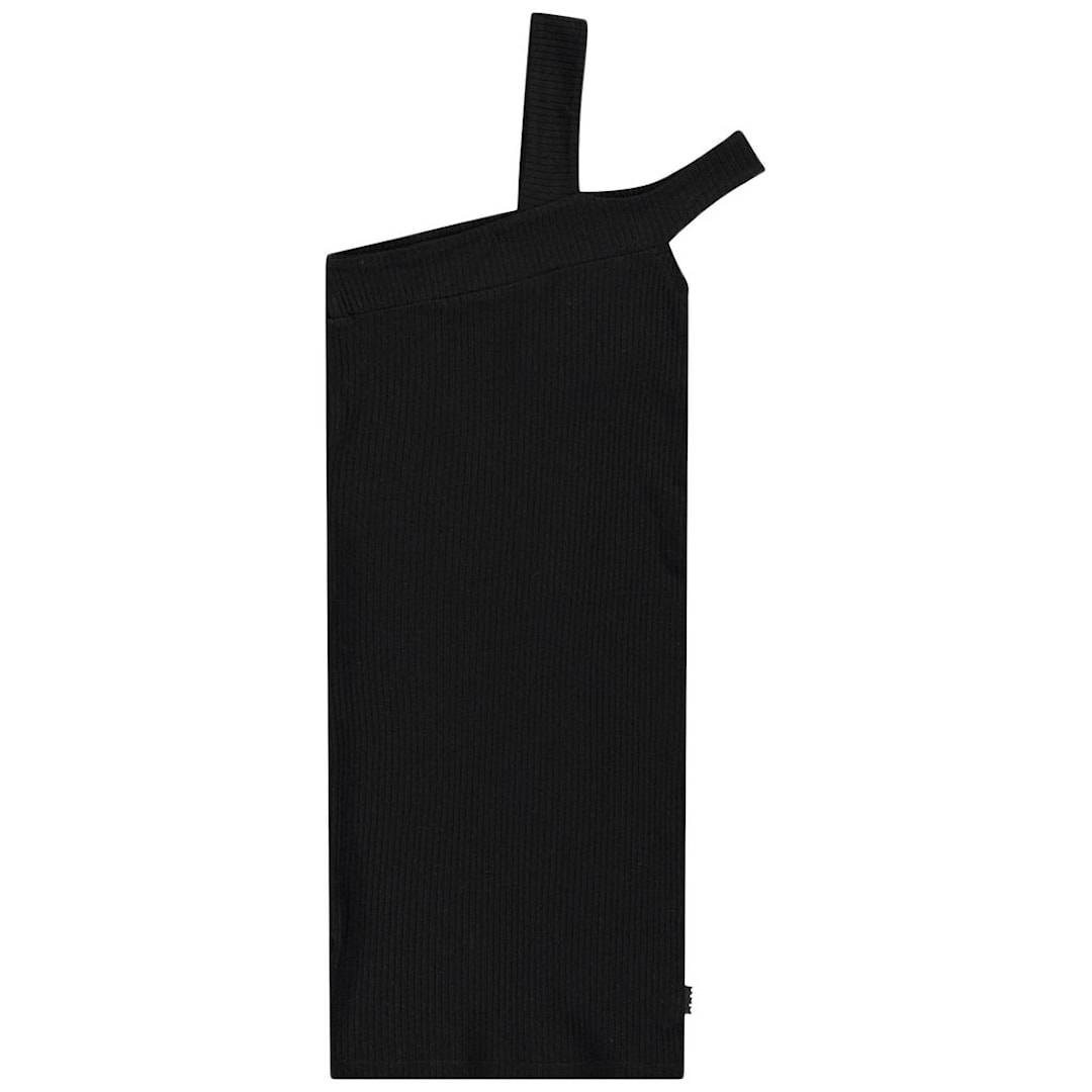 Molo Callista Short-Sleeved Dress Black 122/128 cm Sort 122/128 cm Piger