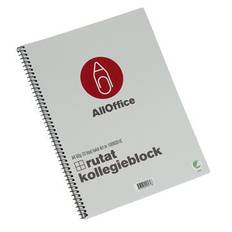 Kollegieblock rutat A4 60g