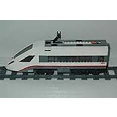 USED BRICKS för Lego RC tåg järnväg 60051 Ice TGV lok med Power F.