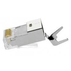 RJ45 modularstik til S-FTP Cat. 6/7 kabel inkl. aflastningsbøjle