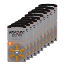 Hörapparatsbatterier 13 orange | Rayovac Extra Advanced | 6-pack | 10st $$