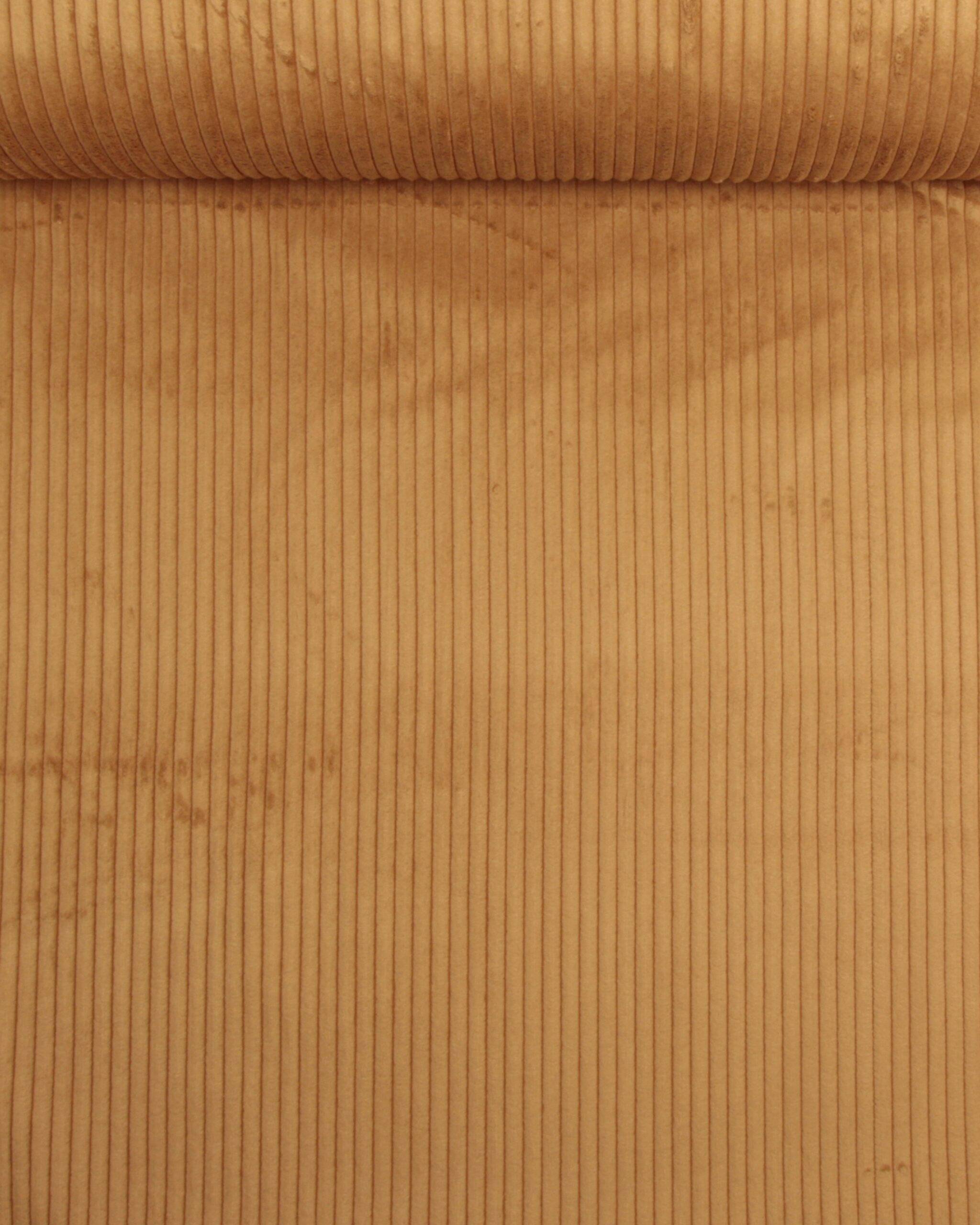 Karry - Bredriflet møbelfløjl - 100% Polyester