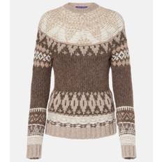 Ralph Lauren Collection Cashmere, alpaca, and llama-blend sweater - multicoloured - S