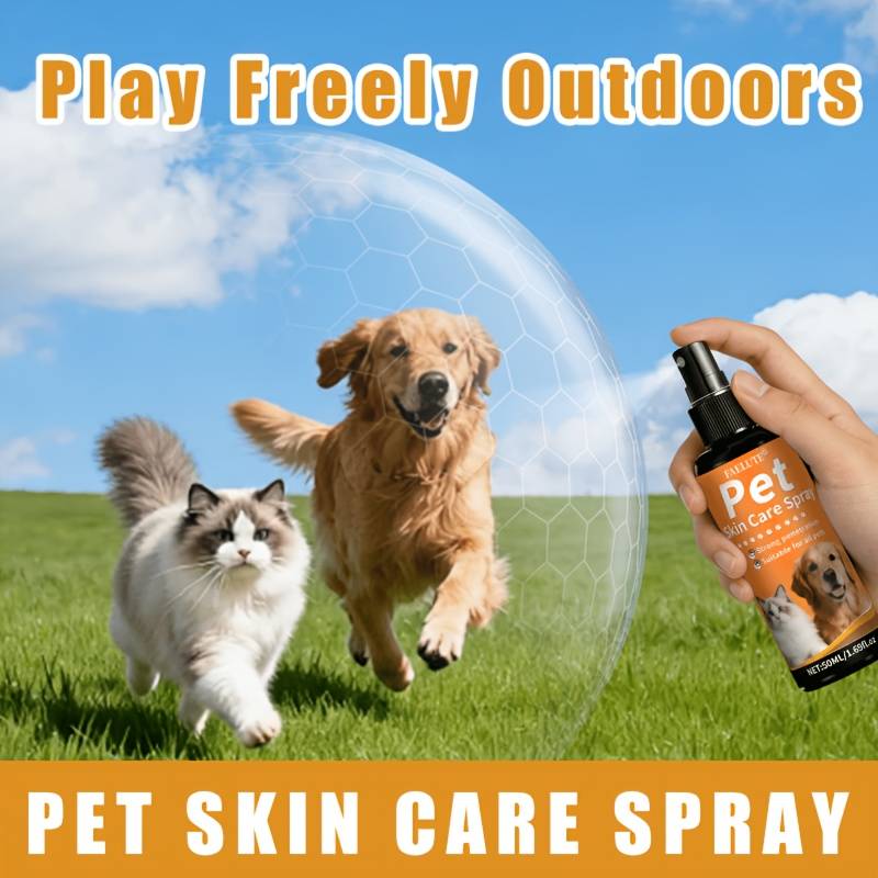 Faelute- Pet Skin For Dogs And Cats - Supports Overall Skin And Fur For Puppies And Kittens. Scent Pets Comfortable Throughout . Mild Ingredients For Long Daily Use