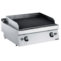Dobbelt gas lavastensgrill EVO700 Zanussi