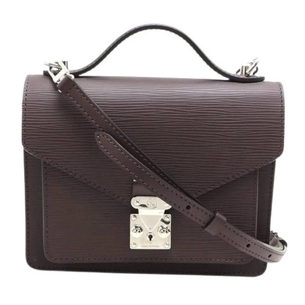 Louis Vuitton Vintage Pre-owned Laeder louis-vuitton-tasker - Vintage - Dame - Lilla - ONE SIZE -