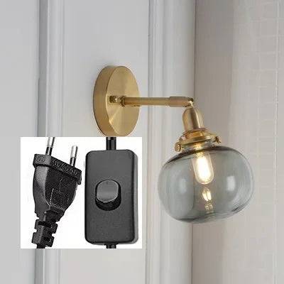 LightCrown Vägglampa - Stilig Modern Belysning - EU-stekker10 / 4W (max100w)