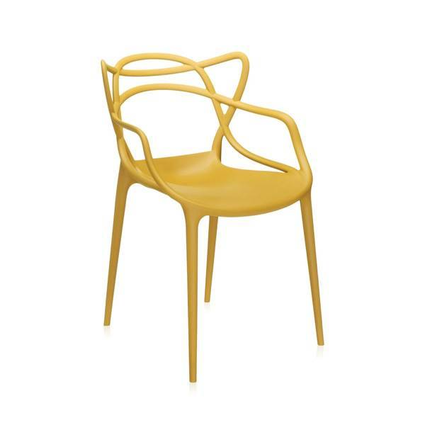 Kartell Masters spisebordsstol - Gul/Mustard
