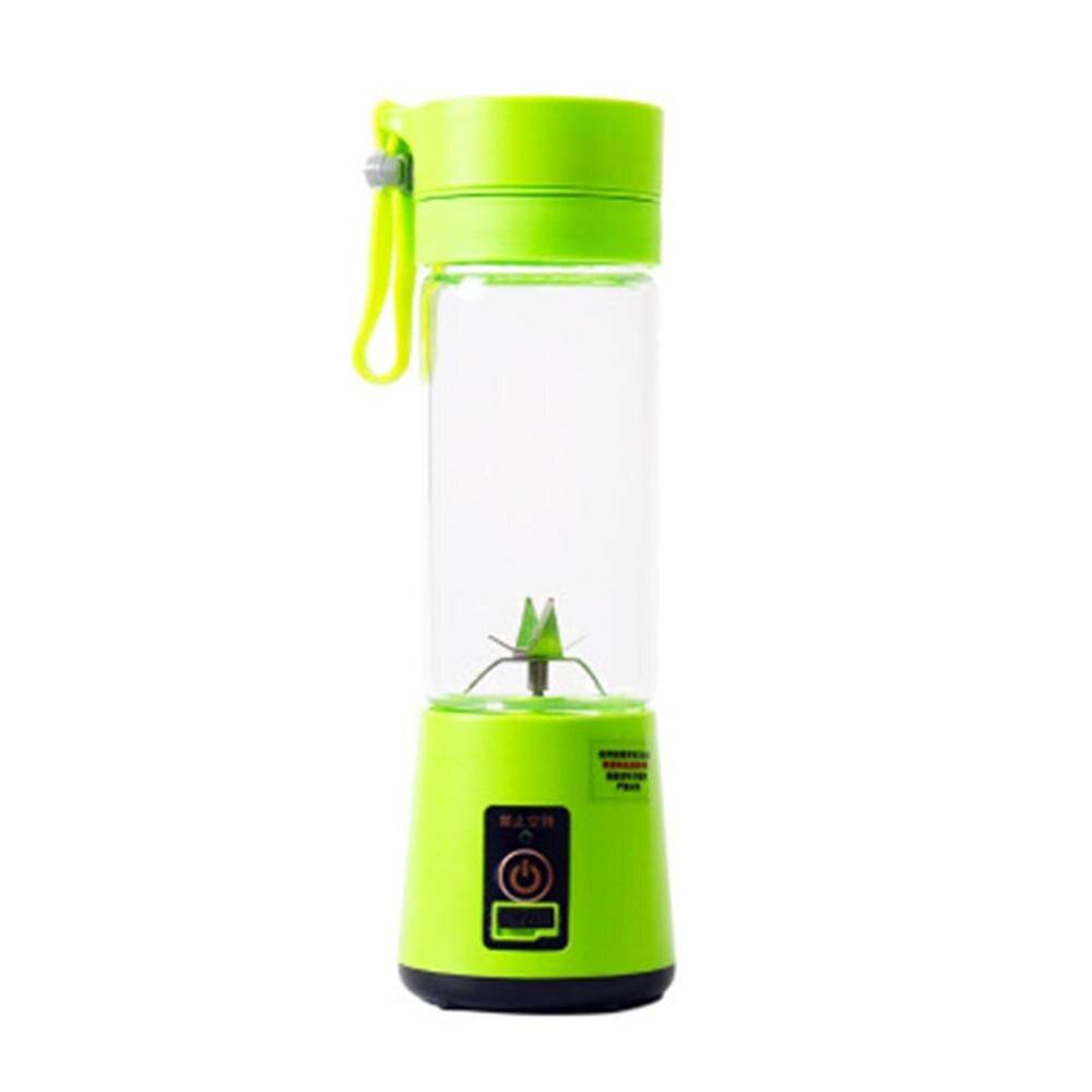 Portabel USB Mini Juicekopp Blender - Ljusgrön