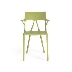 Kartell - A.I. Chair, Green - Matstolar - Philippe Starck - Grön - Plast