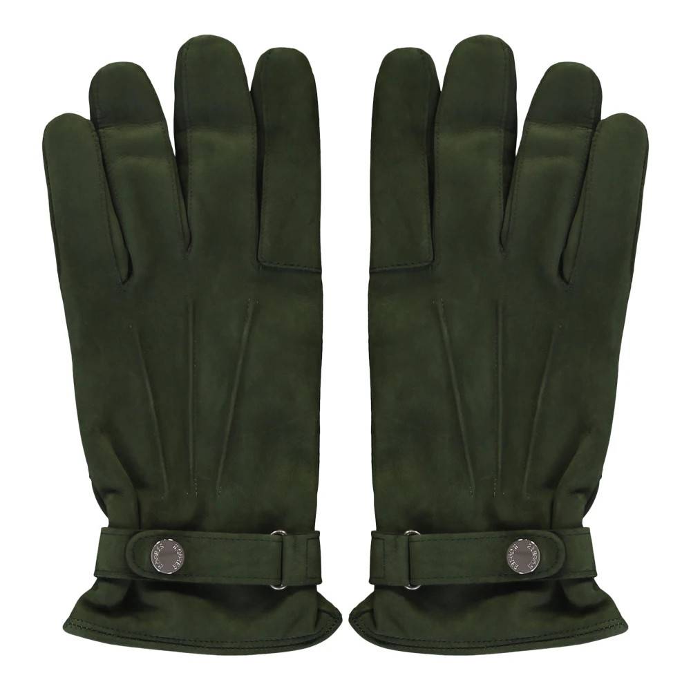 Moorer Varme Justerbare Handsker - Accessories - Herre - Grøn - 9 IN - Uld