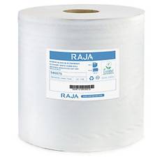 Mjukt, vitt torkpapper på rulle - slätt L 300 m - RAJA