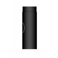 Rökrör Kaminex Rak med Sotlucka Svart Ø100 mm Längd 310 mm