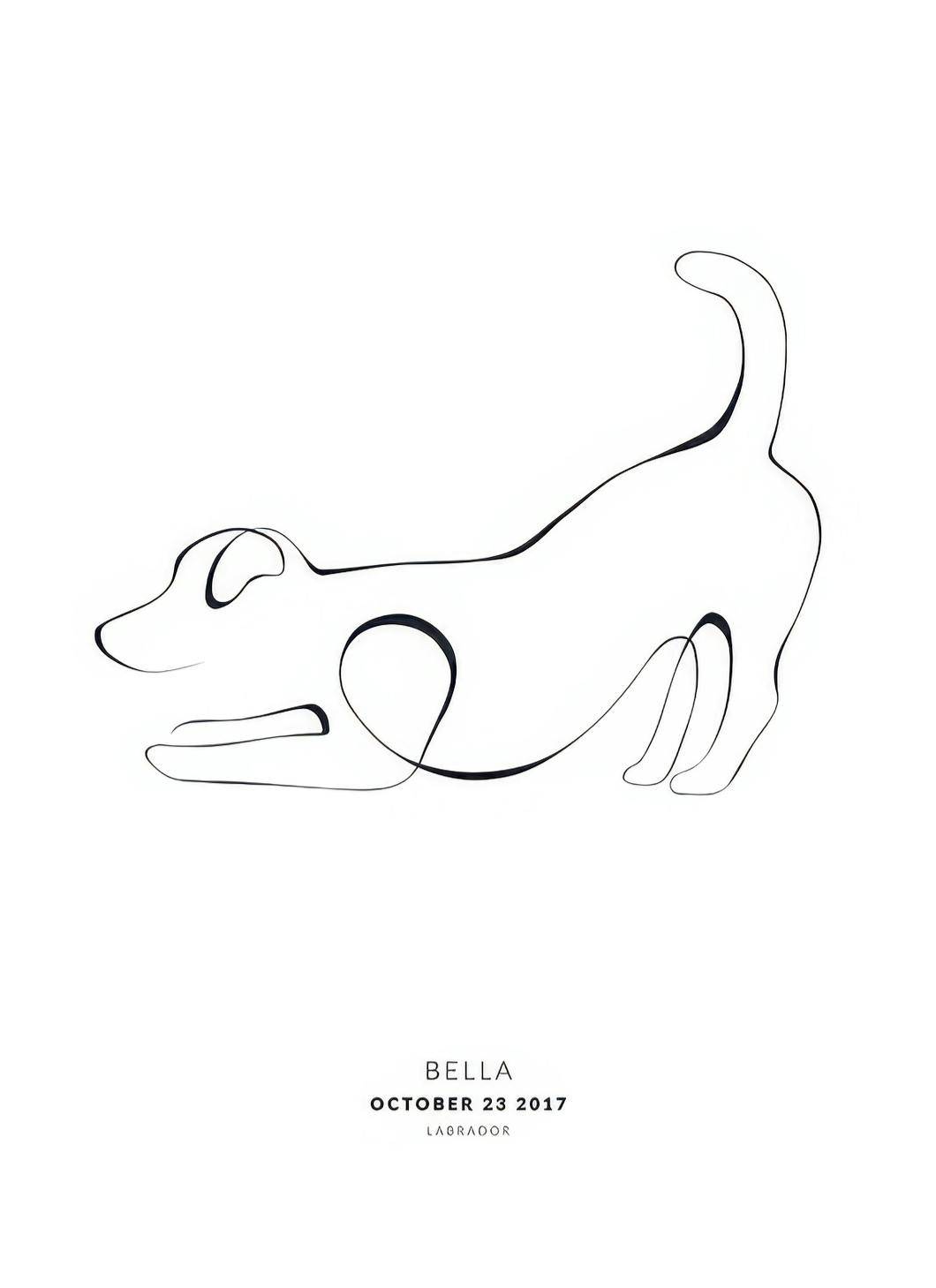 Personliga tavlor My Dog Jack Russell Personal Poster (50x70 cm)