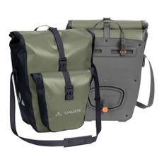 VAUDE Fahrradtaschen für Gepäckträger Aqua Back Plus, 2 x Hinterradtaschen wasserdicht, 51 Liter Gesamtvolumen, Fahrrad Gepäckträgertasche hinten, einfache Befestigung – Made in Germany