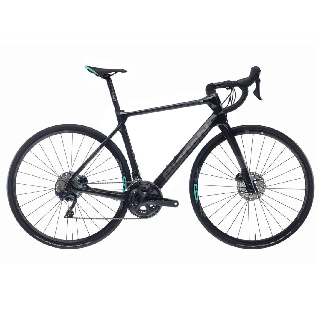 Bianchi Infinito XE 2024 - Shimano 105 Di2 2x12sp - Fulcrum Racing 918 DB - 010 / 53 / nero lucido (53)