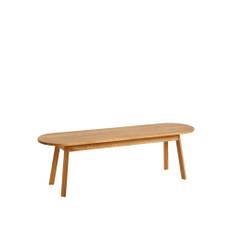 HAY - Triangle Leg Bench - Oiled Oak - 150x40 cm - Bænke - Simon Jones Studio - Træ farvet - Træ
