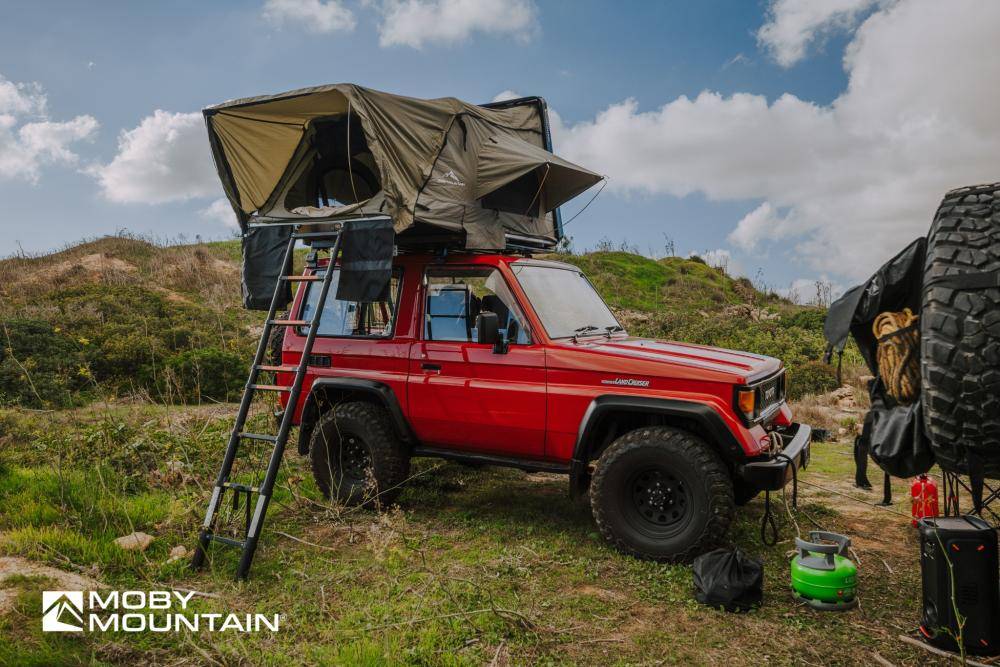 Taktält Moby Mountain Peak XL 3 personers Hunter Green
