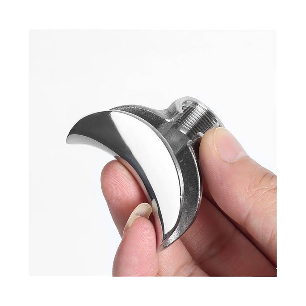58mm Stainless Steel Portafilter Spout Diverter Nozzle for Espresso Machines - Ideal for Coffee Enthusiasts