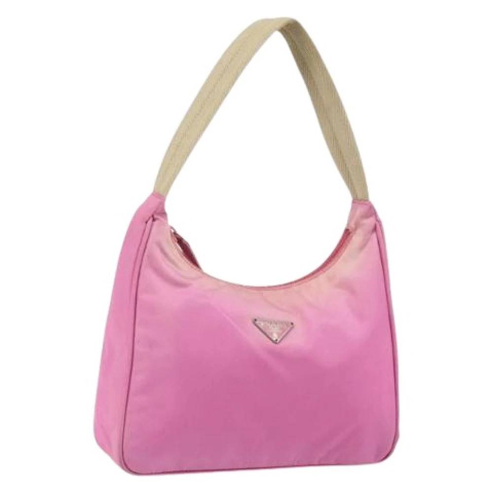 Prada Vintage - Pre-owned Vintage Axelremsväska i Nylon Vintage - Dam - ONE Size - Nylon