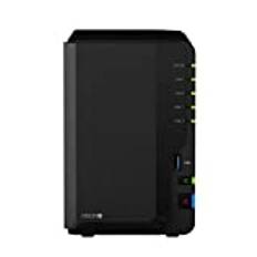 Synology DS220 (6G) 2-bay 8 TB paket med 2 x 4 TB IronWolf ST4000VN008