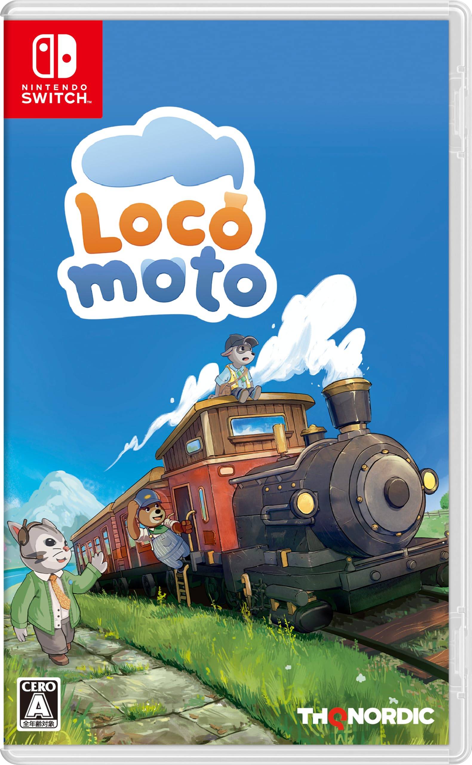 Locomoto Original clear card included -Switch [Bonus]