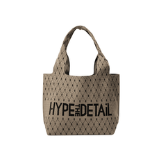 Hype the Detail tote bag med logo i sand