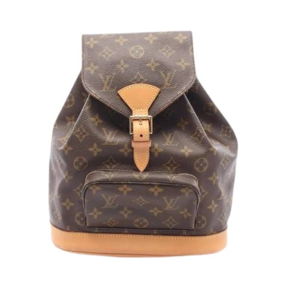 Louis Vuitton Vintage Pre-owned Monogram Canvas Rygsæk - Vintage - unisex - Brun - ONE SIZE - Uld