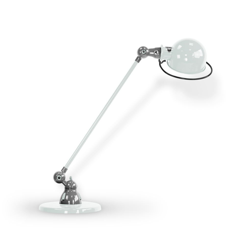 Loft D6000I bordlampe fra Jieldé - White / Blank/poleret