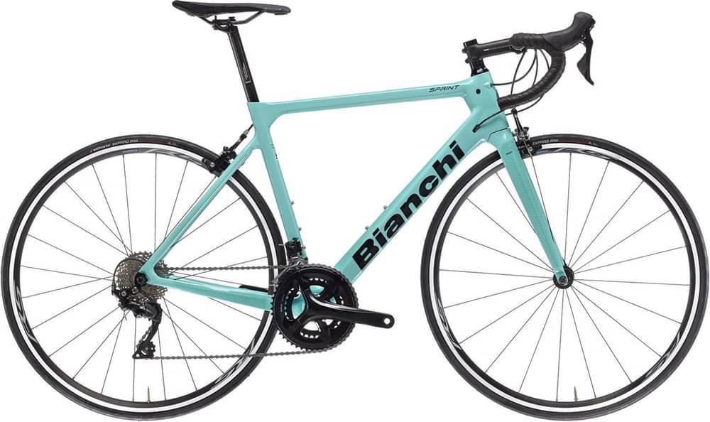 Bianchi Sprint Rim 2022 - Shimano 105 11sp - Shimano WH-RS100 - 015 / 61 / SW - NERO/GRAFITE LUCIDO