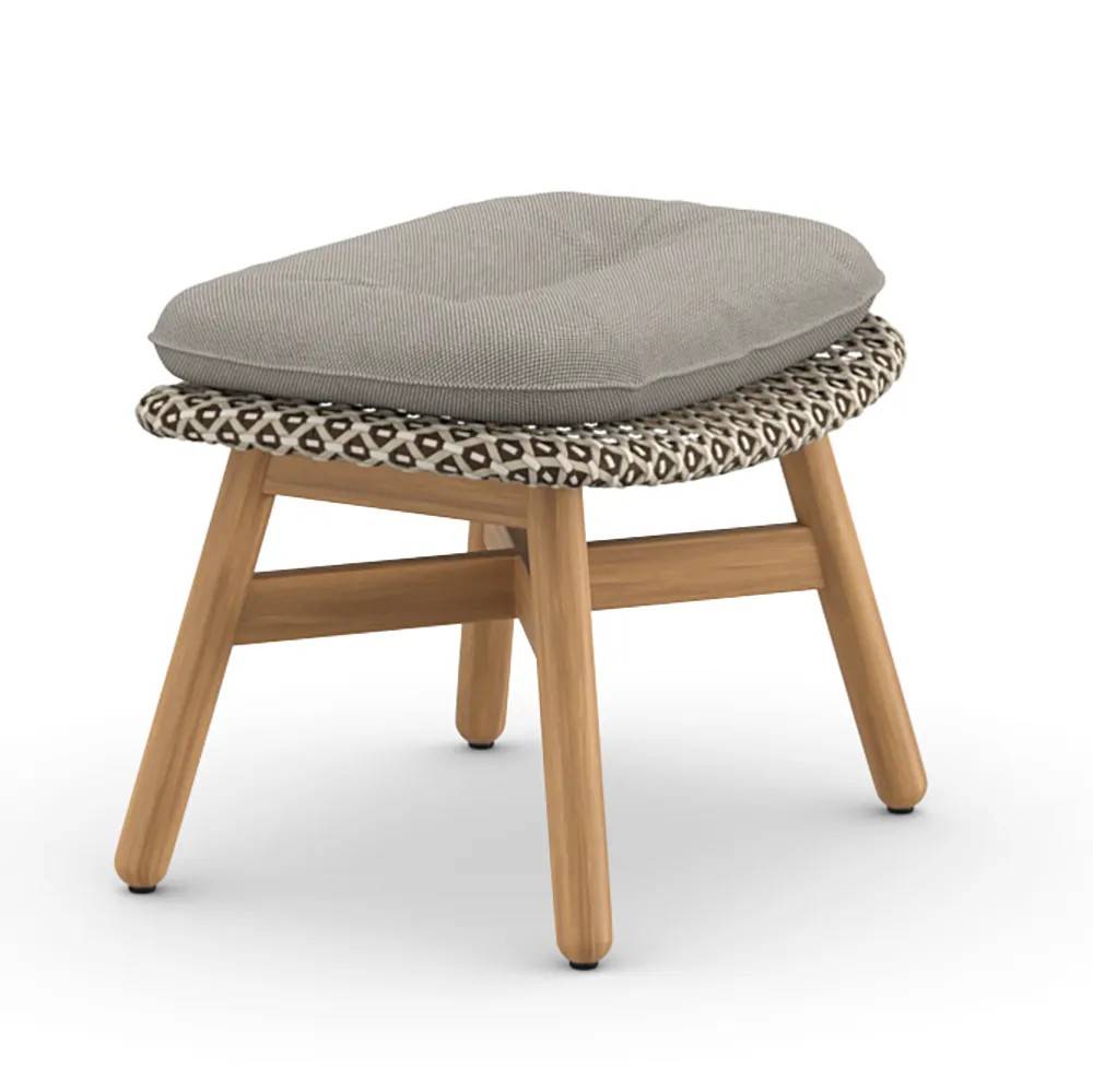Dedon, Mbrace fodskammel teak AX6 teak 0205 pepper 0115