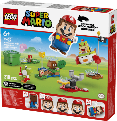 LEGO Super Mario Äventyr med interaktiv LEGO Mario 71439