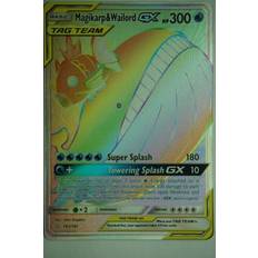 Pokémon Magikarp & Wailord GX 183/181 Hyper Rare - Pokemon kort - Regnbue- eller guldkort - Pocket Monster