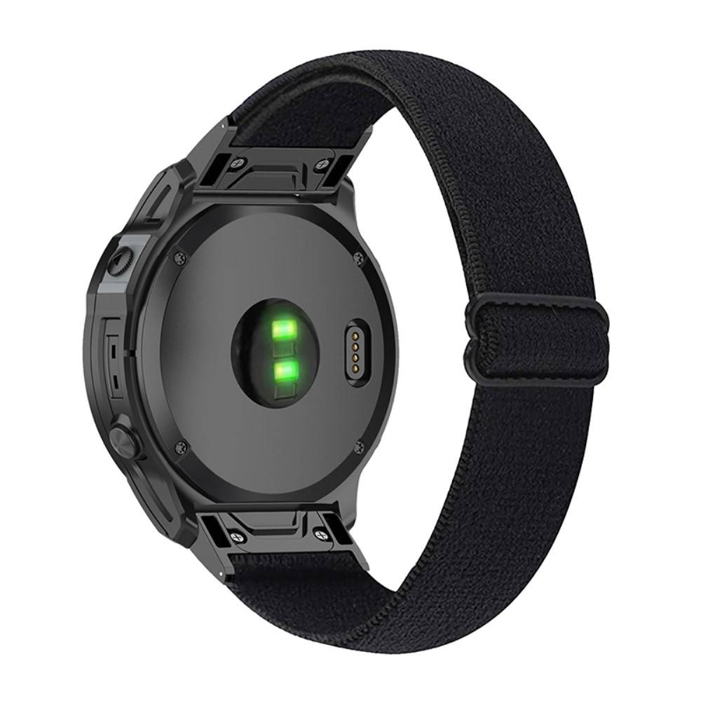 Garmin Forerunner 955 Armband i resår, Svart