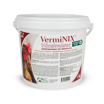 VermiNIX Hönskvalster Pulver 1 kg – Mot kvalster & löss