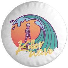 Decorsome Killer Wave Dude Round Cushion