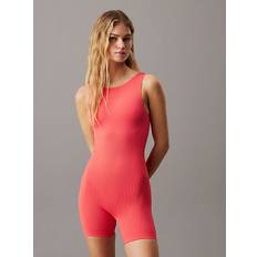 Icon Shapewear Mid-Thigh Bodysuit - Pink - XS