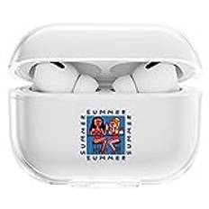 CasurvivePro Hörlursfodral för AirPods Pro 2 fodral, genomskinliga TPU-fodral med sött mönster Apple AirPods Pro (andra generationen) laddningsfodral 2:a generationen