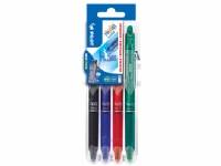(ComputerSalg) Pilot FriXion Clicker 0,7 mm Set-2-Go med 4 st. ass. färger