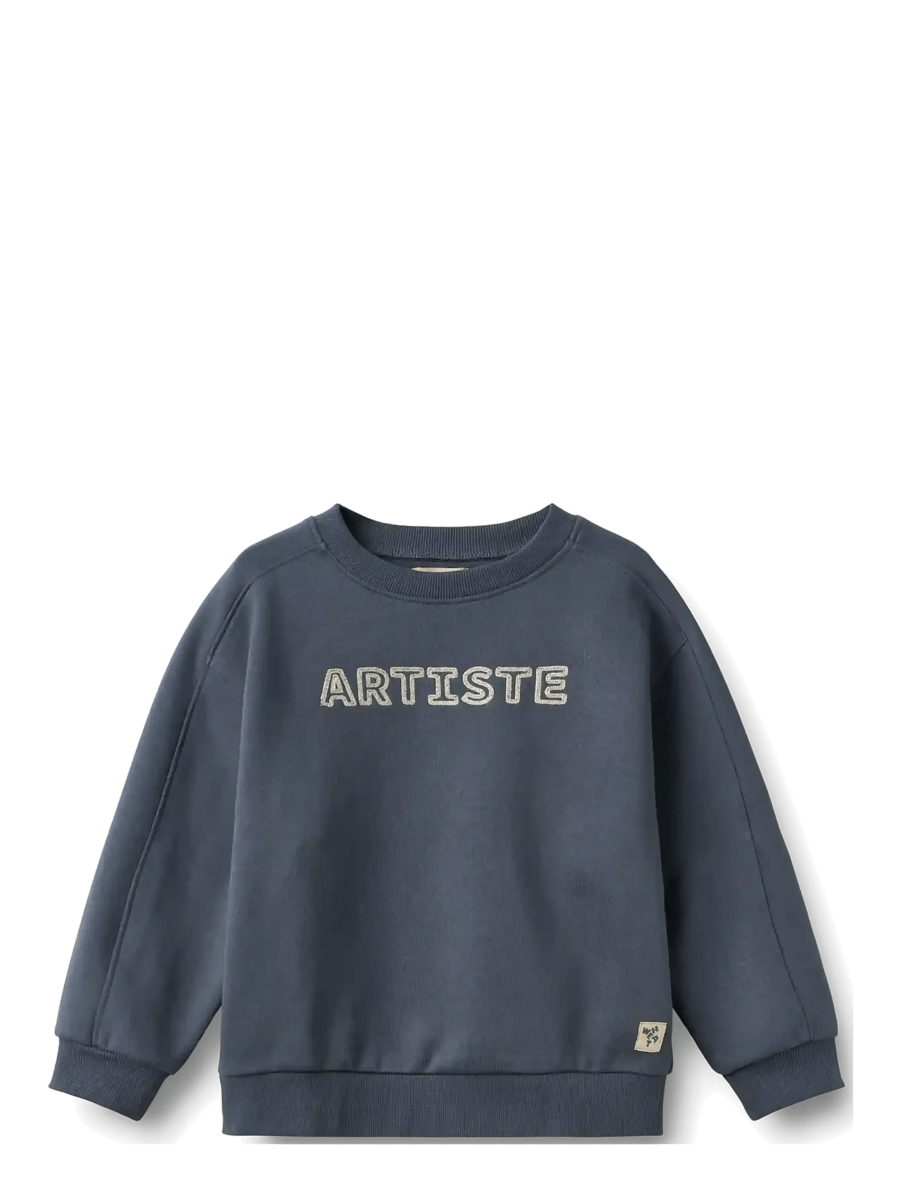 Wheat Sweatshirt L/S Franc - Blue - 140