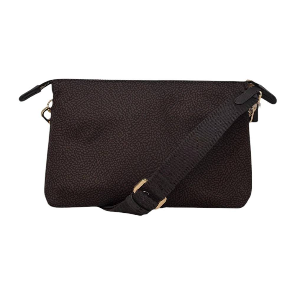 Borbonese Borsa Cross Over S. - Tasker - Dame - Brun - ONE SIZE - Uld