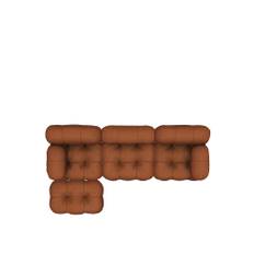 B&amp;B Italia - Camaleonda 3-sits Med Divan, Fabric Cat. Extra Enia 571 - Divansoffor - Mario Bellini - Gul
