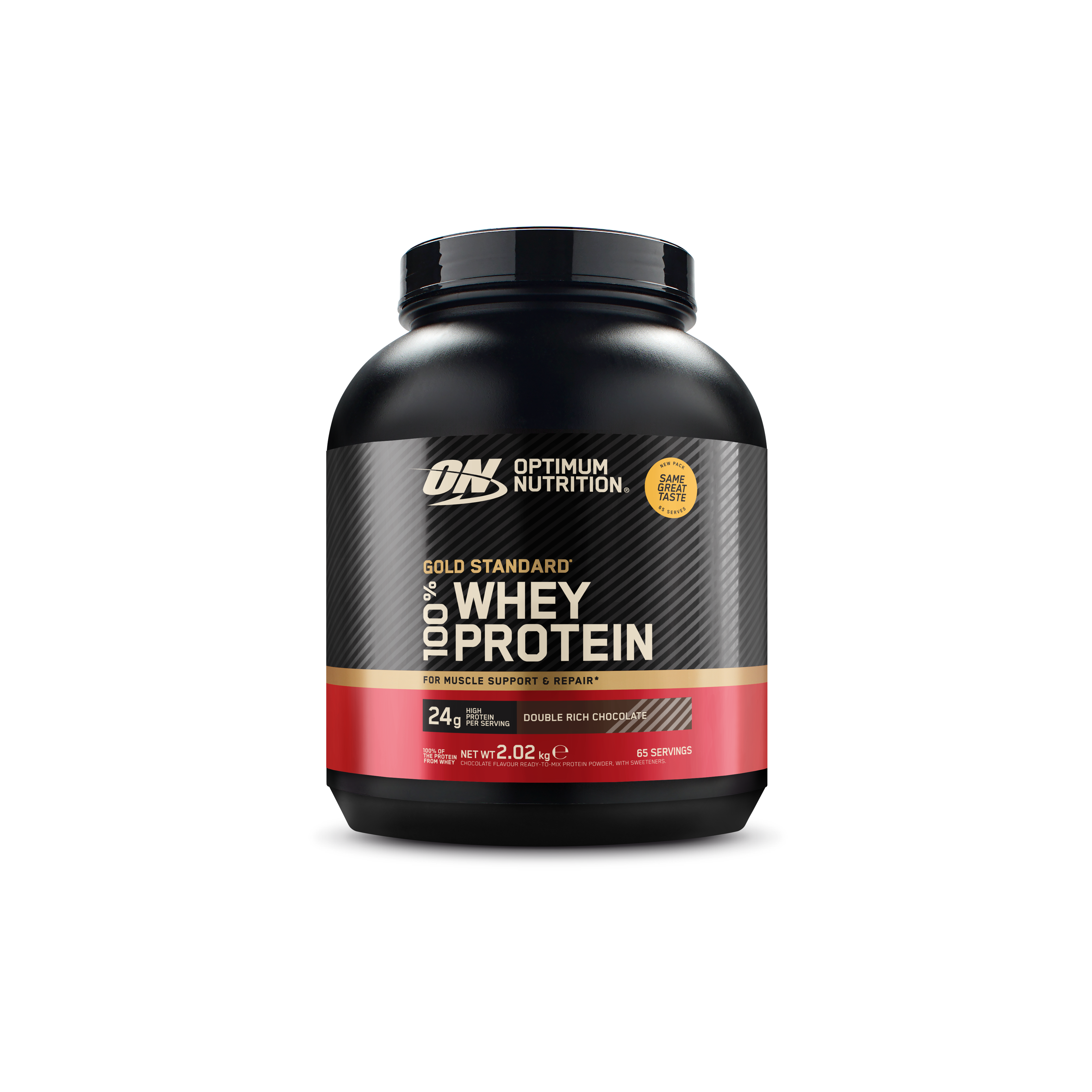 Optimum Nutrition Gold Standard 100% Whey - Double Rich Chocolate (2015g) - Proteinpulver