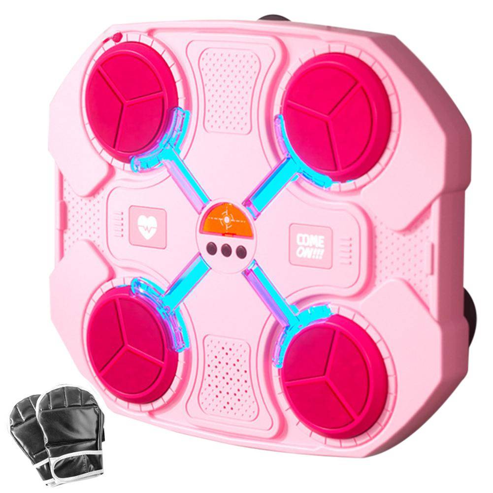 Smart Musik Boxningsmaskin Boxning Barn LED-upplyst Sandsäck Avslappnande Reaktionsträning Mål för Boxningssport Smidighet Reaktion Style I