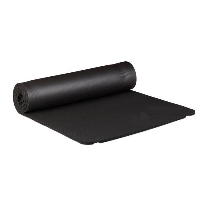 Yogamatta 60x180 cm svart