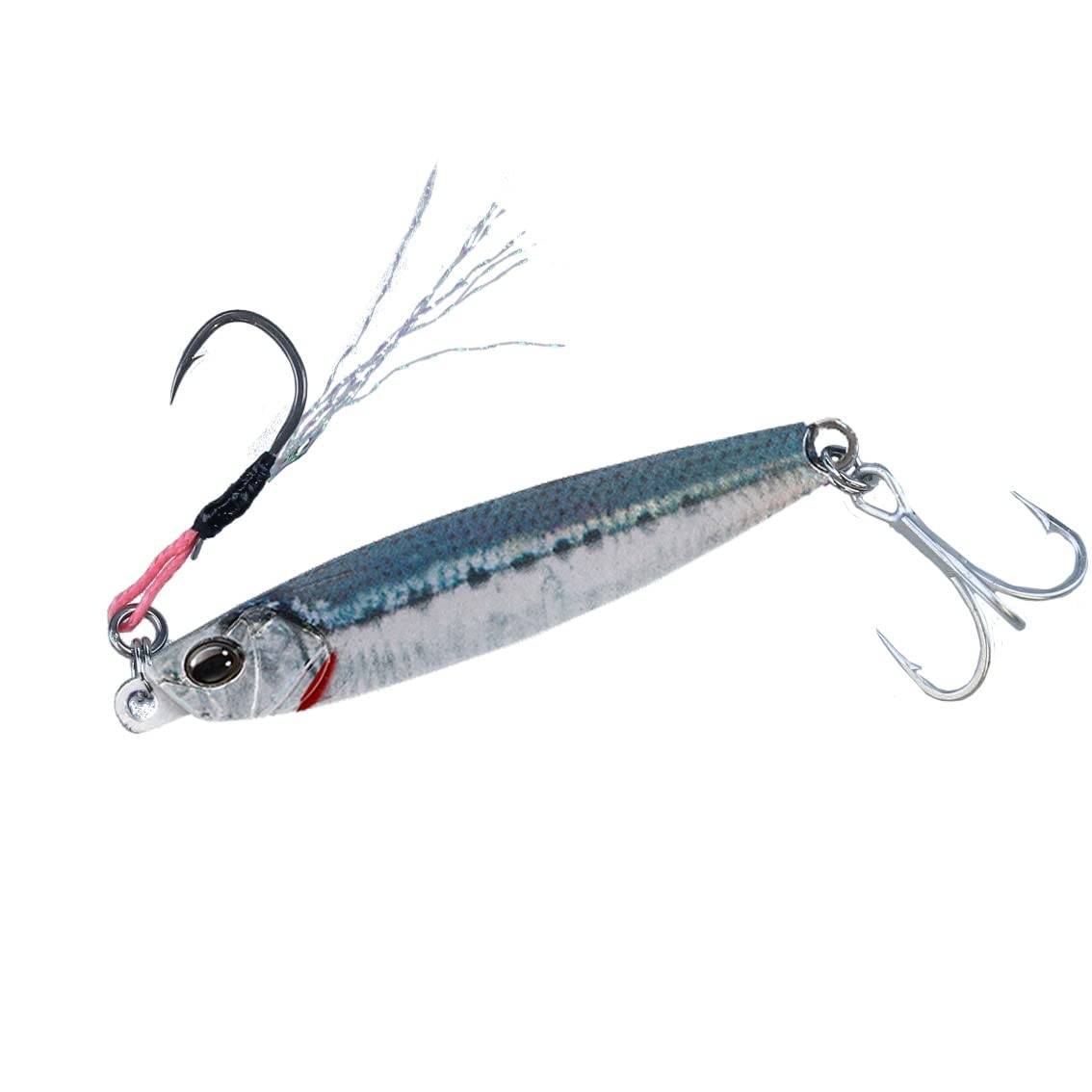 Daiwa Shore Jigging Samurai Jig R TG 30g UV Real Sardine (Tungsten)